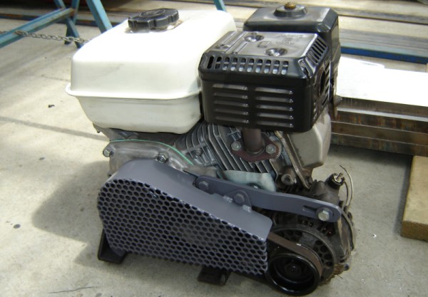 Fig.02 Engine unit removed from "Malcolm Moore"